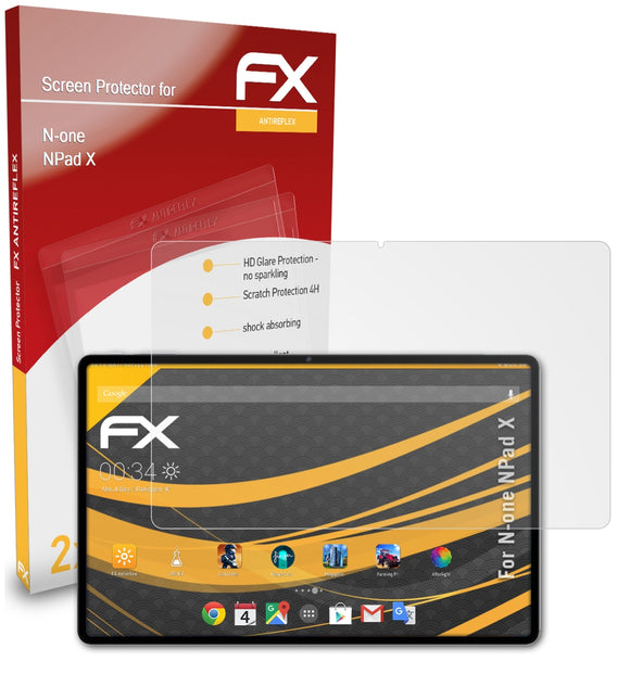 atFoliX FX-Antireflex Displayschutzfolie für N-one NPad X