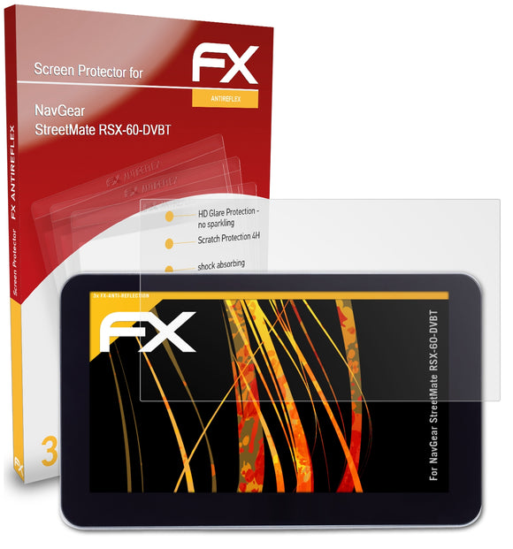 atFoliX FX-Antireflex Displayschutzfolie für NavGear StreetMate RSX-60-DVBT