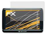 Panzerfolie atFoliX kompatibel mit Navigon 70 Plus, entspiegelnde und stoßdämpfende FX (3X)