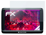 Glasfolie atFoliX kompatibel mit Navigon 70 Premium, 9H Hybrid-Glass FX