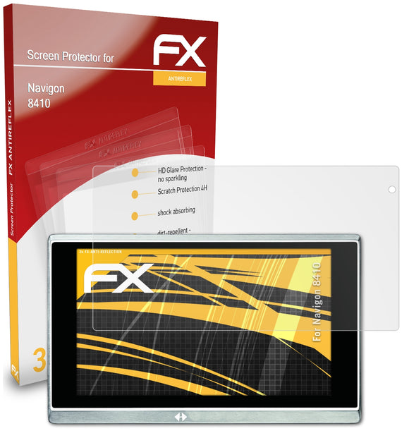 atFoliX FX-Antireflex Displayschutzfolie für Navigon 8410