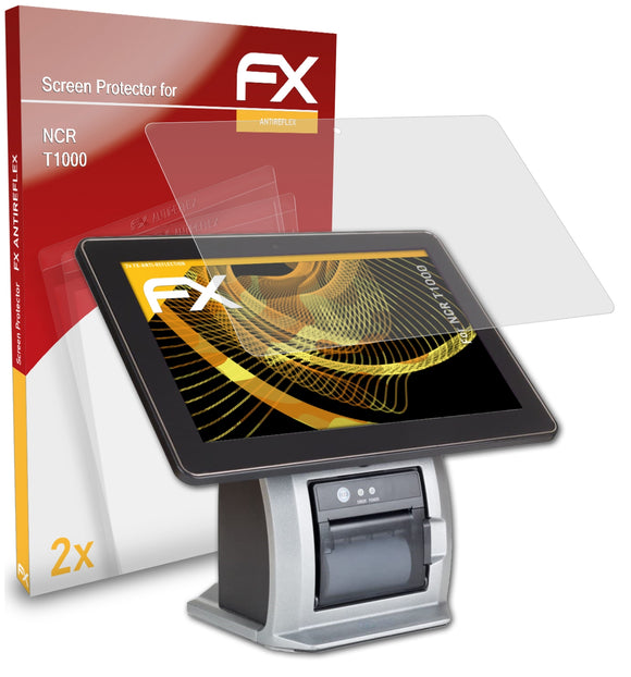 atFoliX FX-Antireflex Displayschutzfolie für NCR T1000
