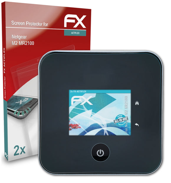 atFoliX FX-ActiFleX Displayschutzfolie für Netgear M2 (MR2100)