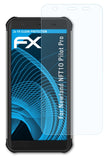 Schutzfolie atFoliX kompatibel mit Newland NFT10 Pilot Pro, ultraklare FX (2X)