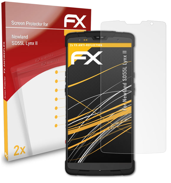 atFoliX FX-Antireflex Displayschutzfolie für Newland SD55L Lynx II