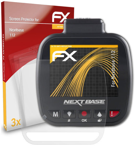 atFoliX FX-Antireflex Displayschutzfolie für Nextbase 112