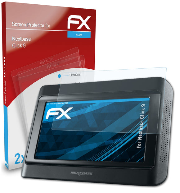 atFoliX FX-Clear Schutzfolie für Nextbase Click 9