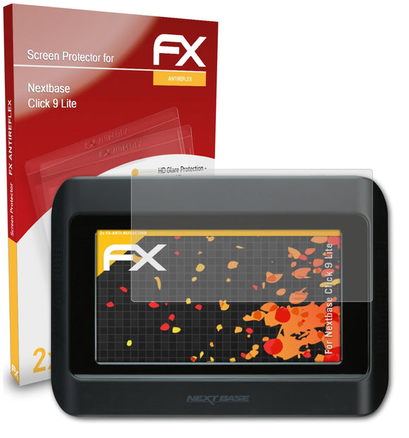 atFoliX FX-Antireflex Displayschutzfolie für Nextbase Click 9 Lite