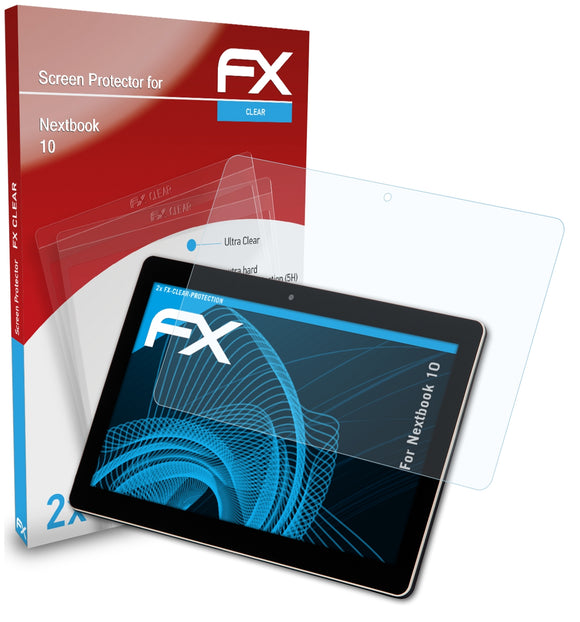 atFoliX FX-Clear Schutzfolie für Nextbook 10
