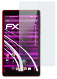 atFoliX Glasfolie kompatibel mit Nextbook Ares 8, 9H Hybrid-Glass FX Panzerfolie