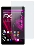 atFoliX Glasfolie kompatibel mit Nextbook Ares 8A, 9H Hybrid-Glass FX Panzerfolie
