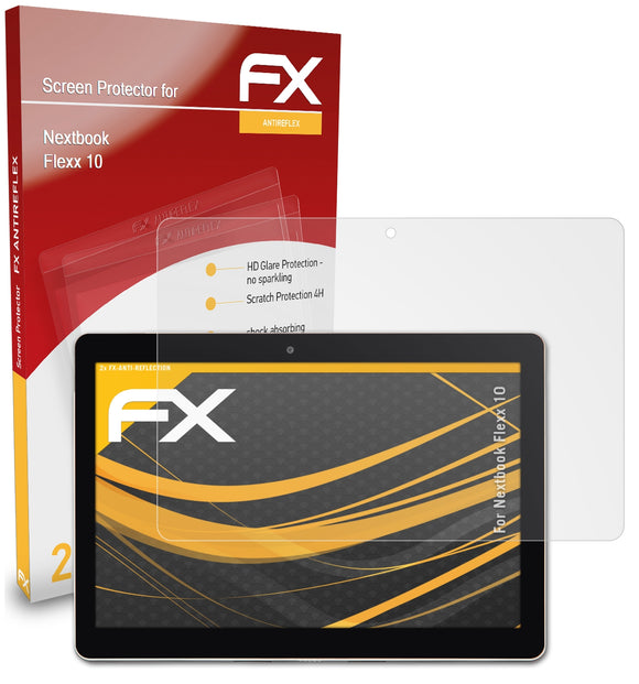 atFoliX FX-Antireflex Displayschutzfolie für Nextbook Flexx 10