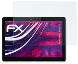 atFoliX Glasfolie kompatibel mit Nextbook Flexx 10, 9H Hybrid-Glass FX Panzerfolie