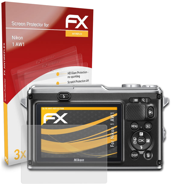 atFoliX FX-Antireflex Displayschutzfolie für Nikon 1 AW1