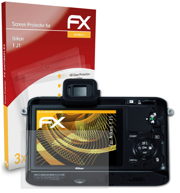 atFoliX FX-Antireflex Displayschutzfolie für Nikon 1 J1