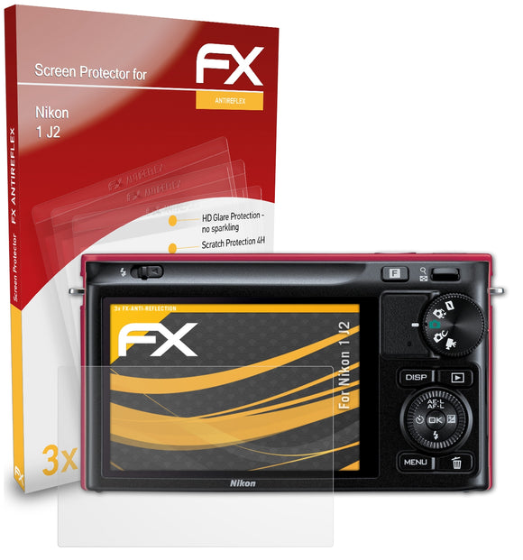 atFoliX FX-Antireflex Displayschutzfolie für Nikon 1 J2