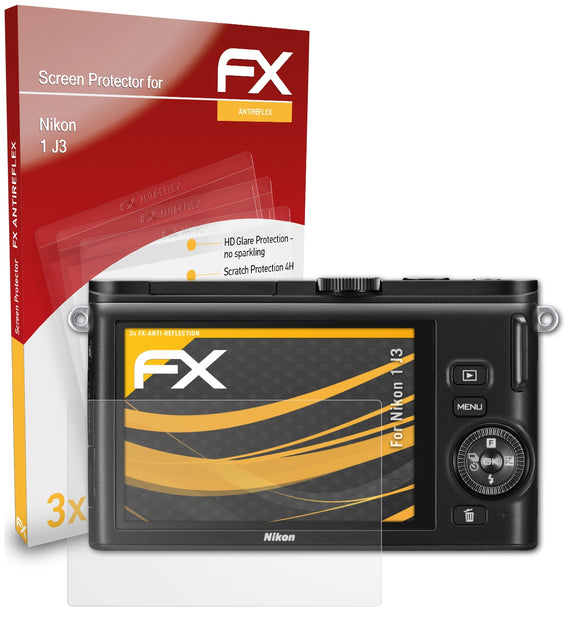 atFoliX FX-Antireflex Displayschutzfolie für Nikon 1 J3