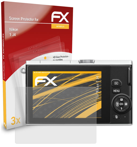 atFoliX FX-Antireflex Displayschutzfolie für Nikon 1 J4