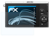 Schutzfolie atFoliX kompatibel mit Nikon 1 J4, ultraklare FX (3X)