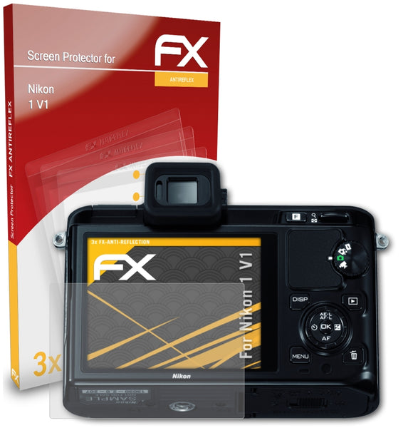 atFoliX FX-Antireflex Displayschutzfolie für Nikon 1 V1