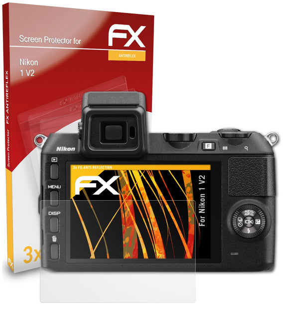 atFoliX FX-Antireflex Displayschutzfolie für Nikon 1 V2