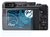 Schutzfolie Bruni kompatibel mit Nikon Coolpix A1000, glasklare (2X)