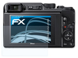 Schutzfolie atFoliX kompatibel mit Nikon Coolpix A1000, ultraklare FX (3X)