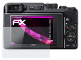 Glasfolie atFoliX kompatibel mit Nikon Coolpix A1000, 9H Hybrid-Glass FX