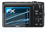 Schutzfolie atFoliX kompatibel mit Nikon Coolpix A300, ultraklare FX (3X)