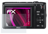 Glasfolie atFoliX kompatibel mit Nikon Coolpix A300, 9H Hybrid-Glass FX