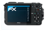 Schutzfolie atFoliX kompatibel mit Nikon Coolpix AW100, ultraklare FX (3X)