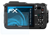 Schutzfolie atFoliX kompatibel mit Nikon Coolpix AW120, ultraklare FX (3X)