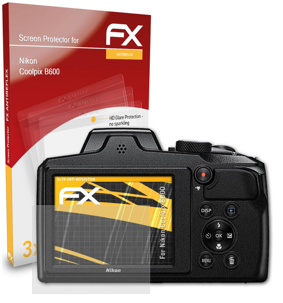 atFoliX FX-Antireflex Displayschutzfolie für Nikon Coolpix B600