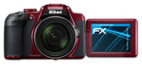 Schutzfolie atFoliX kompatibel mit Nikon Coolpix B700, ultraklare FX (3X)