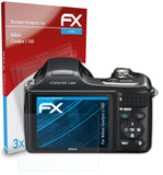 atFoliX FX-Clear Schutzfolie für Nikon Coolpix L100