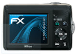 atFoliX Schutzfolie kompatibel mit Nikon Coolpix L21, ultraklare FX Folie (3X)