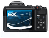 Schutzfolie atFoliX kompatibel mit Nikon Coolpix L310, ultraklare FX (3X)