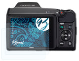 Schutzfolie Bruni kompatibel mit Nikon Coolpix L840, glasklare (2X)