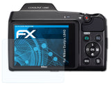 Schutzfolie atFoliX kompatibel mit Nikon Coolpix L840, ultraklare FX (3X)
