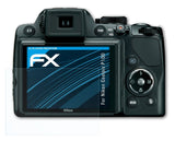Schutzfolie atFoliX kompatibel mit Nikon Coolpix P100, ultraklare FX (3X)