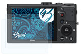 Schutzfolie Bruni kompatibel mit Nikon Coolpix P310, glasklare (2X)