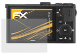 Panzerfolie atFoliX kompatibel mit Nikon Coolpix P330, entspiegelnde und stoßdämpfende FX (3X)