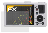 Panzerfolie atFoliX kompatibel mit Nikon Coolpix P340, entspiegelnde und stoßdämpfende FX (3X)