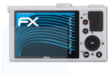 Schutzfolie atFoliX kompatibel mit Nikon Coolpix P340, ultraklare FX (3X)