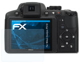 Schutzfolie atFoliX kompatibel mit Nikon Coolpix P510, ultraklare FX (3X)