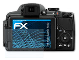 Schutzfolie atFoliX kompatibel mit Nikon Coolpix P520, ultraklare FX (3X)