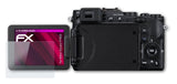 Glasfolie atFoliX kompatibel mit Nikon Coolpix P7800, 9H Hybrid-Glass FX