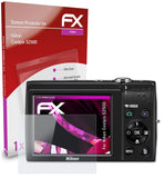 atFoliX FX-Hybrid-Glass Panzerglasfolie für Nikon Coolpix S2500