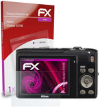 atFoliX FX-Hybrid-Glass Panzerglasfolie für Nikon Coolpix S3100