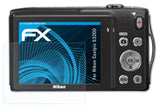 Schutzfolie atFoliX kompatibel mit Nikon Coolpix S3200, ultraklare FX (3X)
